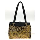 **Gianni Versace Leopard Shoulder Bag