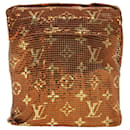 LOUIS VUITTON Monogram Mesh Frances Shoulder Bag Sequin M92287 LV Auth 44524a - Louis Vuitton