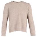 a.P.C. Knitted Sweater in Beige Wool - Apc