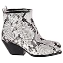 Michael Michael Kors Sinclair Ankle Boots in Animal Print Leather