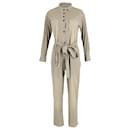 Isabel Marant Jumpsuit in Khaki Cotton