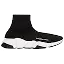 Balenciaga Speed Recycled Sneakers in Black Polyester