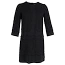 Dolce & Gabbana Lace Dress in Black Cotton