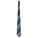 Kenzo Floral Print Tie in Blue Cotton