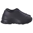 Givenchy Monumental Mallow Low-Top Sneakers in Black Rubber 