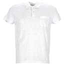 Prada Polo Shirt in White Cotton