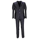 Boss Hugo Boss Tailored Suit in Navy Blue Polyester