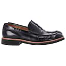 Tod's Slip On Loafers in Black Leather