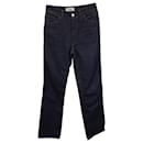 Jeans a zampa Acne Studios in denim di cotone blu