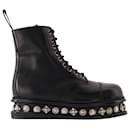 AJ1287 Boots - Toga Pulla - Leather - Black