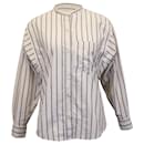Isabel Marant Étoile Stripe Shirt in Beige Cotton - Isabel Marant Etoile