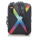 Louis Vuitton Black Taiga Rainbow Crossbody Bag