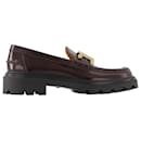 Gomma Pesante Loafers - Tod's - Leather - Burgundy