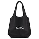 Borsa tote Ninon piccola - A.P.C. - Pelle sintetica - Nera - Apc