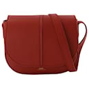 Betty Crossbody - A.P.C. - Leather - Smoked Red - Apc
