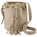 Borsa a tracolla Vicki - See By Chloé - Pelle - Beige cemento - See by Chloé