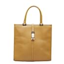 Jackie Leather Tote Bag 002 1064 - Gucci
