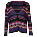 Gestreifter Missioni-Cardigan aus mehrfarbigem Rayon - Missoni