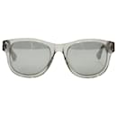 Gucci Wayfarer GG0044SA-Sonnenbrille aus grauem Acetat
