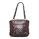 Quilted Leather Lady Braid Tote - Chanel