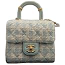 Gorgeous Chanel in light blue tweed