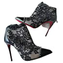 Pigalla lace boots 100 - Christian Louboutin