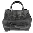 Céline Luggage Phantom large bag in coco print leather