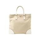 Prada Canvas Tote Bag Canvas Tote Bag in Very Good Condition