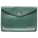 Leather Clutch Bag - Delvaux