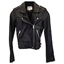 Iro Asheville Jacket in Black Lambskin Leather