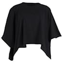 Rick Owens DRKSHDW Minerva T-shirt maniche Dolman in cotone nero