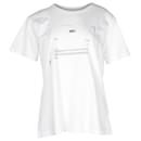 MM6 Maison Margiela T-Shirt in White Cotton - Maison Martin Margiela