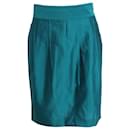 Moschino Cheap And Chic Pencil Skirt in Green Cotton