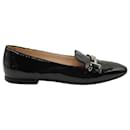 T Flats Tod's foderate in vernice nera