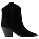 Albi Ankle Boots - Aeyde - Leather - Black