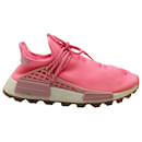 Pharrell x Adidas NMD HU Sneakers in Pink Polyester - Autre Marque