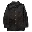 jaqueta de cidade de algodão preto - Moncler