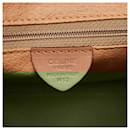 Celine Brown Macadam Handbag - Céline