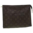 Toilette Poche Monogram Louis Vuitton 26 Pochette M47542 Auth LV 45343