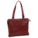 CHANEL Shoulder Bag Caviar Skin Red CC Auth 45089 - Chanel