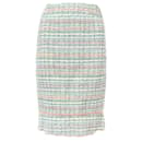 6K$ New Ribbon Tweed Skirt - Chanel