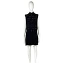 Paris / SHANGHAI Black Quilted Dress - Chanel