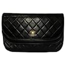 Vintage Chanel Quilted lined Flap Lambskin bag