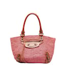 Raffia Basket Handbag 236741 - Balenciaga