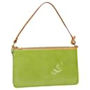 LOUIS VUITTON Monogram Vernis Lexington Accessory Pouch Beige M91010 auth 45180 - Louis Vuitton