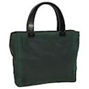 PRADA Hand Bag Nylon Green Auth bs6158 - Prada