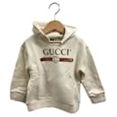 ****GUCCI Gucci Logo Beige Sweatshirt