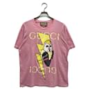 ****T-shirt a maniche corte rosa GUCCI - Gucci