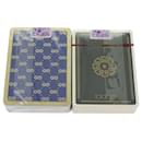 GUCCI Playing Cards Purple Black Auth 45015 - Gucci