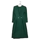 ****CELINE Green Wool Dress - Céline